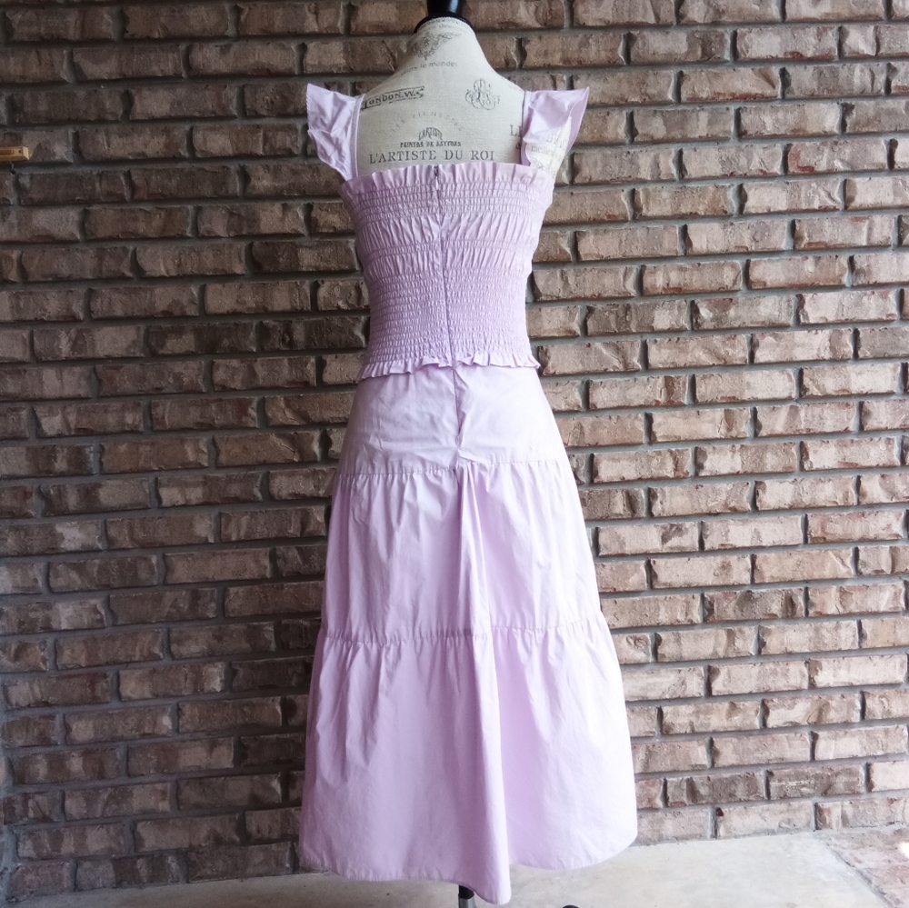 Amanda Uprichard Fillmore Dress in Lavender - Picture 7 of 11